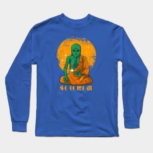 Alien Buddha Long Sleeve T-Shirt